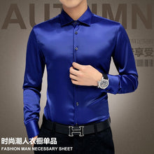 Load image into Gallery viewer, Plus Size 5XL 2018 New Men&#39;s Luxury Shirts