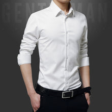 Load image into Gallery viewer, Men's Clothes Simple Formal White