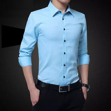 Load image into Gallery viewer, Men's Clothes Simple Formal White