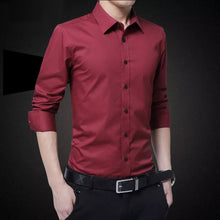 Load image into Gallery viewer, Men's Clothes Simple Formal White