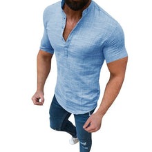 Load image into Gallery viewer, Men's Casual Blouse Cotton