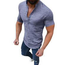 Load image into Gallery viewer, Men&#39;s Casual Blouse Cotton