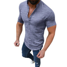 Load image into Gallery viewer, Men's Casual Blouse Cotton